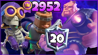 Top 20 with Royal Giant Bomber Deck.!