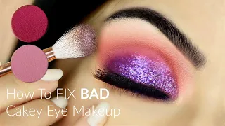 Beginners Eye Makeup Tutorial | How NOT To Apply Eyeshadow + Fix Makeup Mistakes