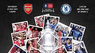 Arsenal road to the FA Cup Final 2017