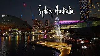 Sydney Night Walk : The Star to George Street - Australia 2022