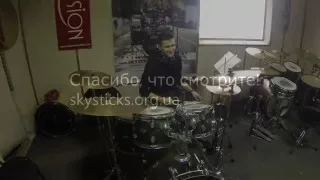 Drowning Pool Tear Away drum cover by Bogdan Malyshev