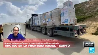 Luciano Zaccara: 'Tener una frontera tranquila con Israel es importante para Egipto' • FRANCE 24