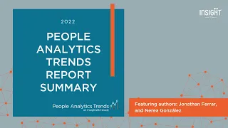 Insight222 2022 People Analytics Trends Research Findings Summary