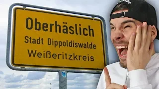 ORTSNAMEN, bei denen NICHT LACHEN UNMÖGLICH ist!! 😂😏