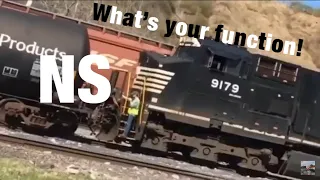 Norfolk southern what’s your function but reality!(funny)