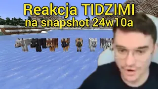 Reakcja TIDZIMI na NOWE PSY w Snapshocie 24w10a!