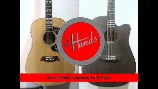 Comparativo Violões Michael VM925 x Strinberg Forest FS4D