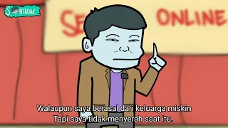 Ketika Pengangguran Menonton Seminar Motivasi (Animasi Sentadak)