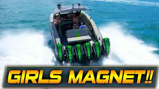 INSANE SPEED! MAX HORSEPOWER THROUGH HAULOVER INLET | BOAT ZONE