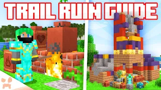 MINECRAFT TRAIL RUINS: The Mysterious Archeology Ruin - Everything To Know Guide