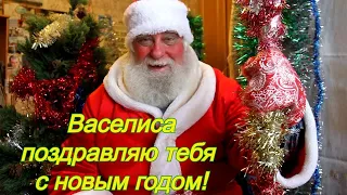 Василиса! Именное видео поздравление от Деда Мороза с Новым Годом 2022!
