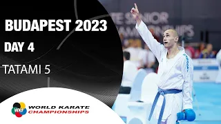 KARATE World Championships | Day 4 – Tatami 5 | WORLD KARATE FEDERATION