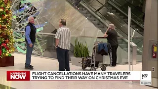 Travelers stranded as thousands of flights cancelled, delayed across the country
