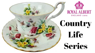 Vintage ROYAL ALBERT Country Life Series SPRING WOOD - Duo Tea Cup & Saucer