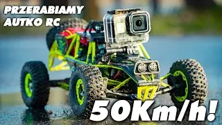 Przerobiłem Moje Autko RC - 50KM/H + GOPRO HERO8 - Budowa Akumulatora