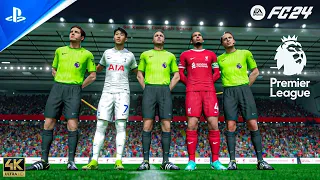 FC 24 Liverpool VS Tottenham hotspur | Premiere League 2024 | PS5 4k Gameplay