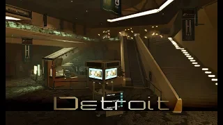 Deus Ex: Human Revolution - Detroit Convention Center (1 Hour of Music)