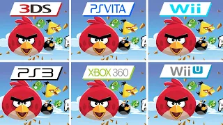 Angry Birds Trilogy (2012) 3DS vs PS Vita vs Wii vs PS3 vs XBOX 360 vs Wii U