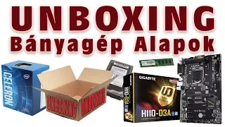 UNBOXING - Bányagép alap