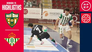 Resumen #PrimeraDivisiónFS | Córdoba Patrimonio de la Humanidad 4-1 Real Betis | Jornada 25