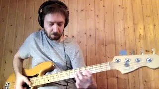 Disco Slap Bass Groove With My Fender Precision Bass