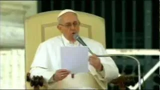 Pope Francis - First General Audience