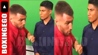 What WAS ACTUALLY said when Mikey Garcia RAN DOWN on Vasyl Lomachenko at ESPN Studios