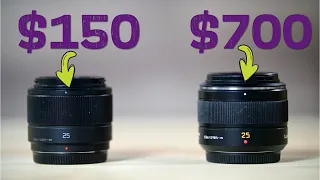 Lumix 25mm 1.7 vs Leica 25mm 1.4 | Micro Four Thirds Lenses - Which Is Best?