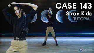 [K-POP DANCE TUTORIAL] Stray Kids(스트레이 키즈) - 'CASE 143' | MIRRORED