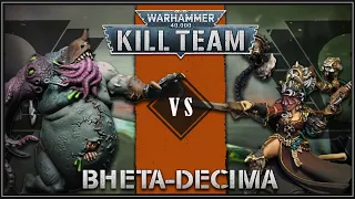 Gellerpox Infected vs Elucidian Starstrider : Kill Team Bheta-Decima