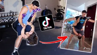 LES PIRES DÉFIS TIKTOK EN COUPLE ! (ça fait peur..) ft. @TiboInShape