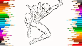 Spider Man Coloring Adventure! 🕷️🎨|Colorful Creations