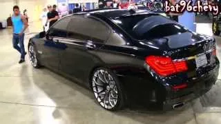 BMW F01 750Li on 22 Forgiatos Wheels HD