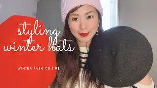 STYLING WINTER HATS | TIPS | HATS