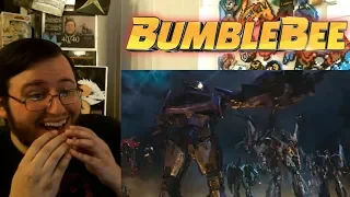 Gors "Bumblebee (2018)" New Official Trailer REACTION (Cena v Bumblebee!)