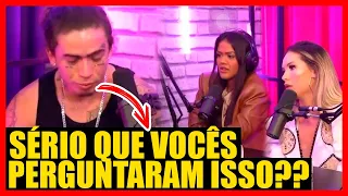 WHINDERSSON FICA DESCONFORTÁVEL COM PERGUNTA DE VIRGÍNIA e CAMILA LOURES durante PODCATS