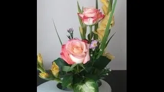 Japanese traditional art of arranging flowers Ikebana 1