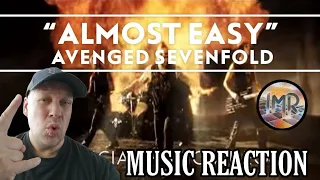 First Time Hearing Avenged Sevenfold - Almost Easy | MY NEW FAVOURITE BAND ATM | First Time Reaction