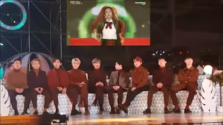 Exo reaction about BLACKPINK (Whistle+Playing with fire+As if it's your last)