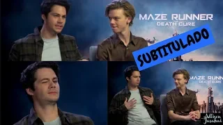 Dylan O'Brien & Thomas Brodie-Sangster (Maze Runner) Interview (¿Bailando?) | SUBTITULADO