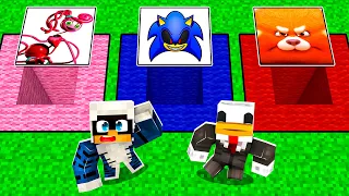 NON CADERE NEL BUCO SBAGLIATO DEI SUPERCATTIVI - MINECRAFT ITA