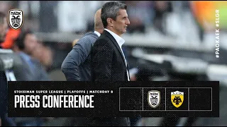 Press Conference:  PAOK FC  Vs AEK – Live PAOK TV