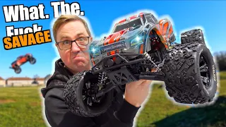 I Broke This Giant Chinese RC Car in 5 mins! It's Savage!