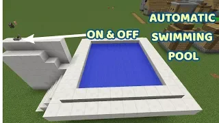How To Make An Automatic Pool In Minecraft (Tutorial)