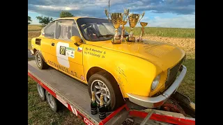 ČMPR 5. Podorlická Rally 2024 Kolačanský - Machotová - Škoda 110R Coupé Rz1 Trnov - Houdkovice