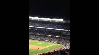 Derek Jeter chant at Yankee Stadium last game