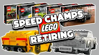 ALL LEGO SPEED CHAMPIONS Retiring In 2023!