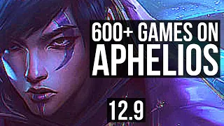 APHELIOS & Senna vs ASHE & Lulu (ADC) | 10/2/10, 600+ games | KR Master | 12.9