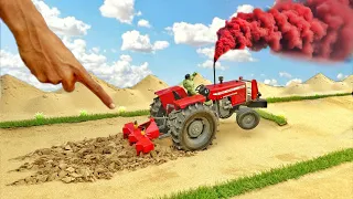 most creative scientific idea | mini tractor with phala hal amazing performance | Mini Tractor