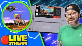 Donkey Kong Country 3  SNES  (First time playing) - Live Stream With Russ Lyman